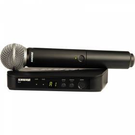 SHURE BLX24E/SM58 M17 радиосистема UHF, 1 ручной микрофон