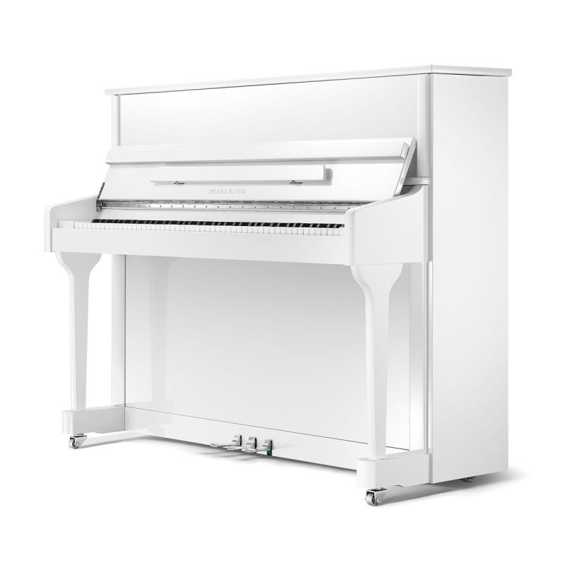 Ritmuller RS118(A112) Пианино акустическое, полированное, цвет белый