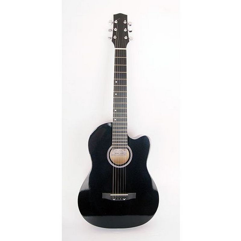 Амистар Н-313-BK Гитара акустическая, 6 металлических струн, цвет чёрный