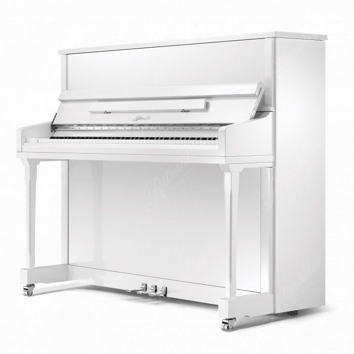 Ritmuller UP121RB(A112) Пианино акустическое, полированное, цвет белый