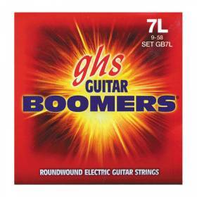 Набор струн для 7-струнной электрогитары GHS Strings GB7L Guitar Boomers®