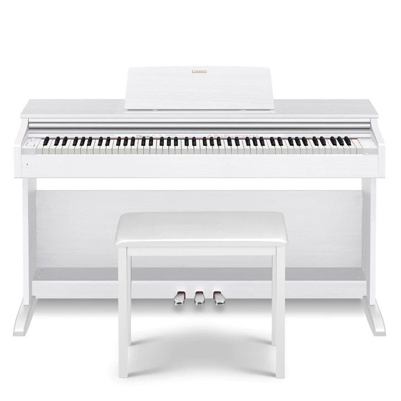 CASIO Celviano AP-270WE пианино с БАНКЕТКОЙ цифровое, белое дерево