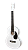 Амистар Н-34-WH Гитара акустическая, цвет белый