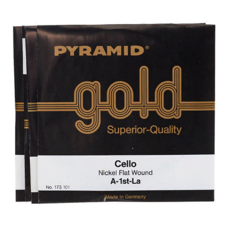 Pyramid 173 101 набор струн для виолончели, Cello Stahl Pyramid-Gold