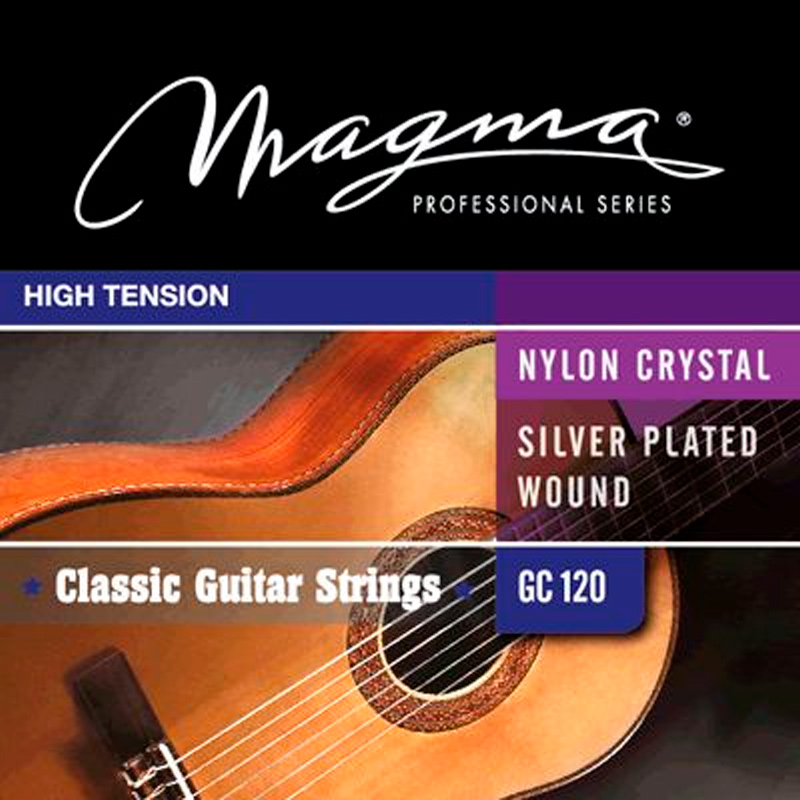 Magma Strings GC120 Набор струн для 6-струнной классической гитары, серебро, высокое натяжение