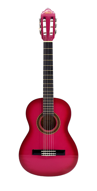 valencia pink guitar