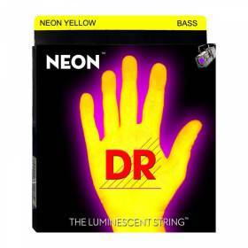 Набор струн для 5-струнной бас-гитары DR. NYB5-45 NEON™ HiDef Yellow