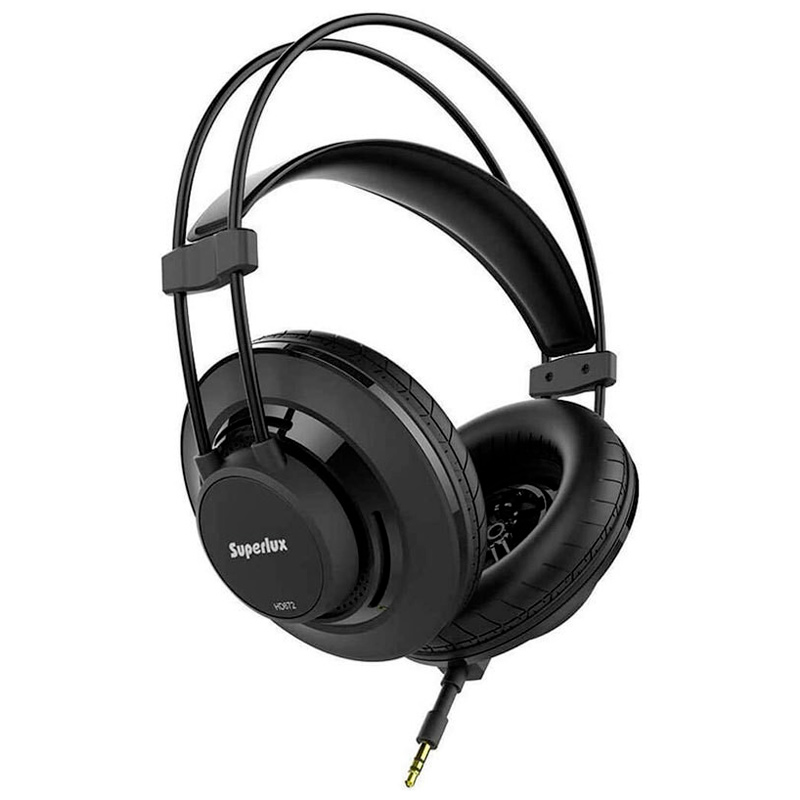 Superlux HD672 Black Наушники профессиональные студийные, полуоткрытого типа, чёрные