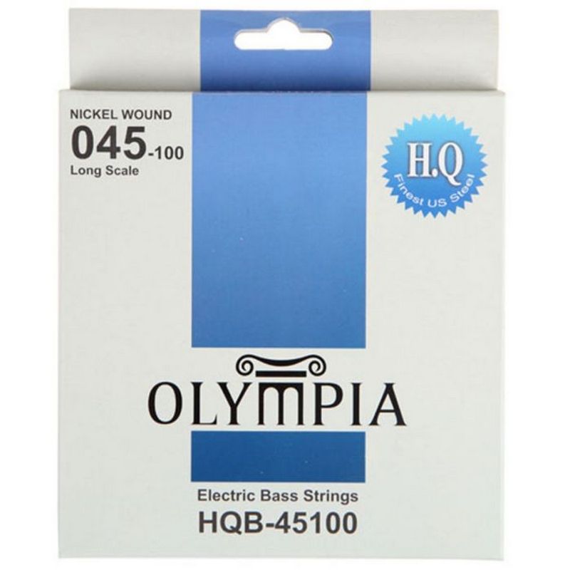 Olympia HQB45100 набор струн для 4-струнной бас-гитары, размер 45-100