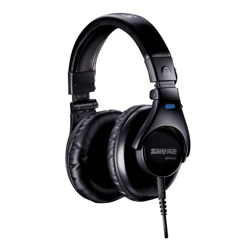 SHURE SRH440 Наушники мониторные, закрытого типа,чёрные