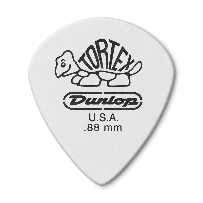 Dunlop 478P.88 Tortex White Jazz III