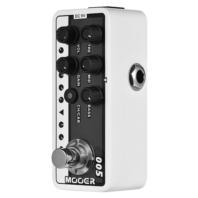 Mooer Brown Sound 3 Мини-преамп двухканальный, EVH 5150