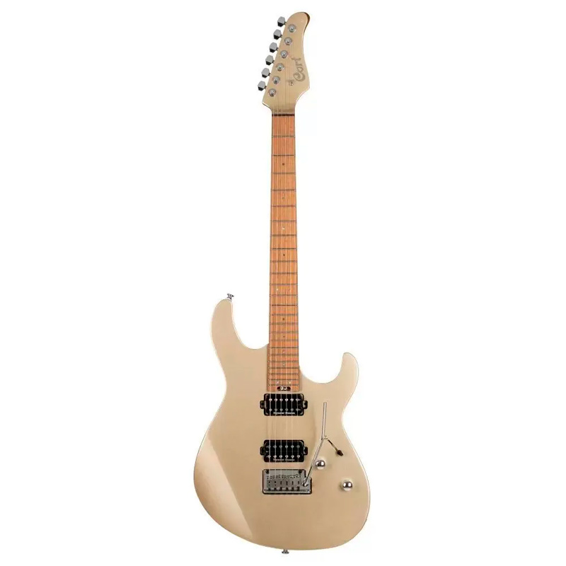 CORT G300-PRO-MGD G Series Электрогитара, Stratocaster, цвет золотистый металлик