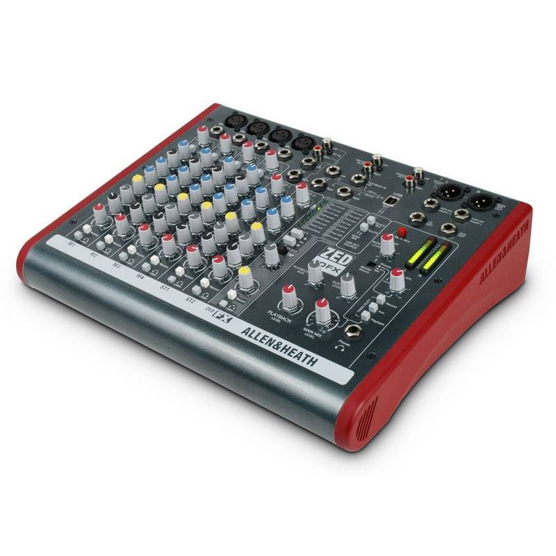 Allen&Heath ZED10FX Микшерный пульт USB с процессором эффектов