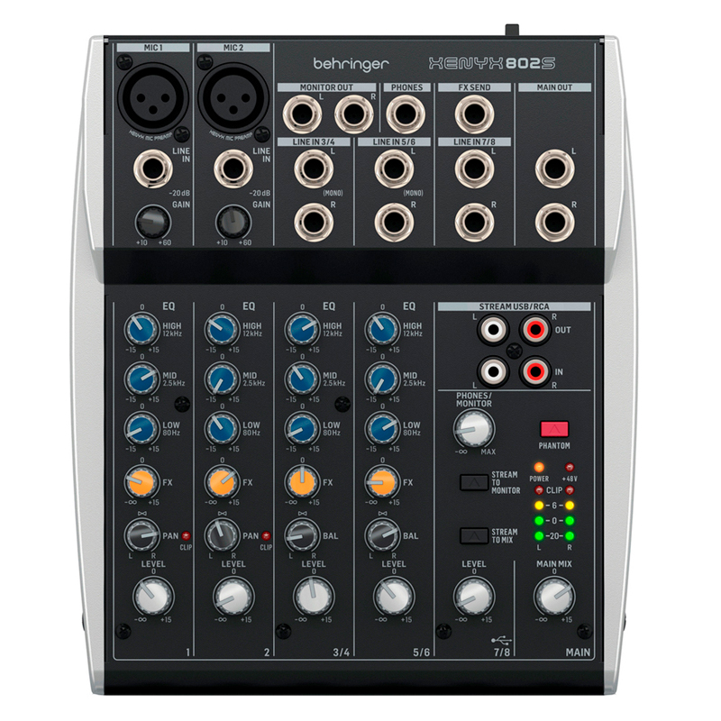 Behringer XENYX 802S Пульт микшерный