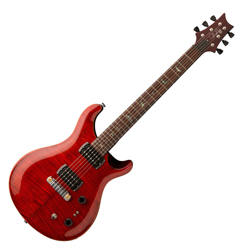 PRS SE PAULS GUITAR FIRE RED