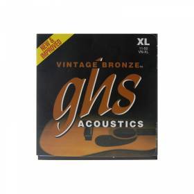 Набор струн для 6-струнной акустической гитары GHS Strings VN-XL Vintage Bronze™