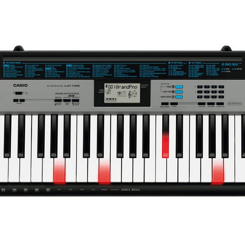 Casio lk 136 keyboard best sale