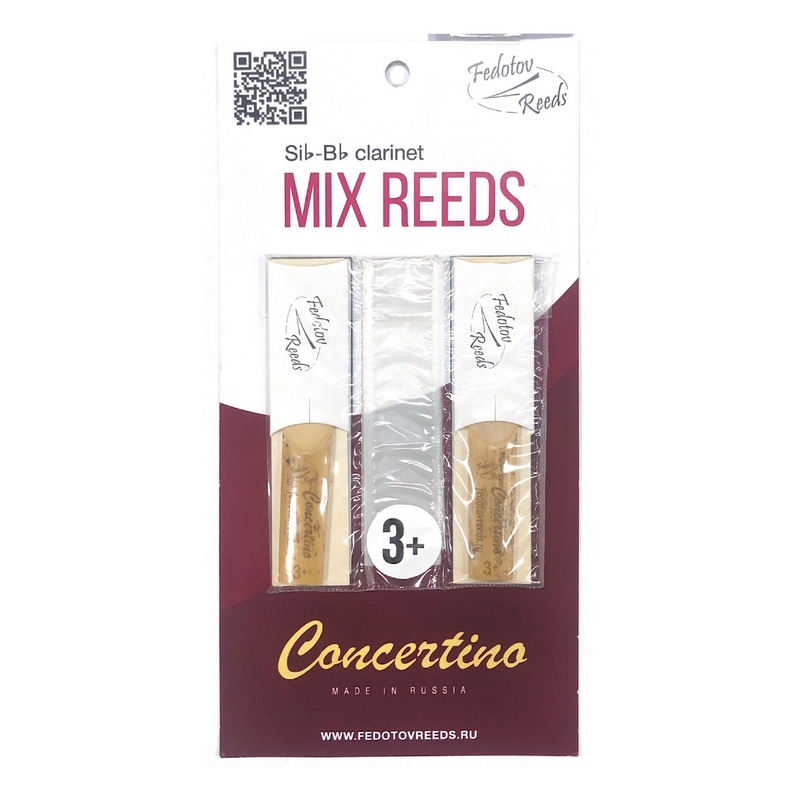 MIX REEDS FR19C-01_CON3+ трости, кларнет 