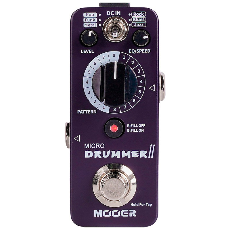 Mooer Micro Drummer II Драм-машина компактная, с метрономом