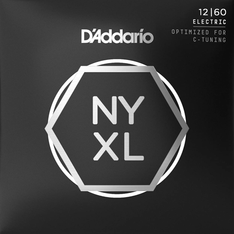 D'Addario NYXL1260 Струны для электрогитары, Extra Heavy, 12-60
