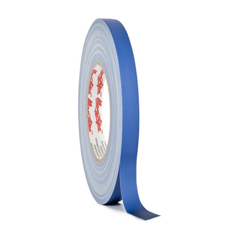 Gaffer Tape матовый MagTape® Matt 500 (12мм*50м, синий) лента монтажная