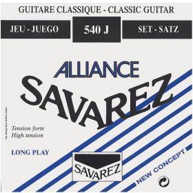 Набор струн для 6-струнной классической гитары Savarez Ref 540 J Alliance HT Classic Blue high tensi