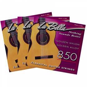Набор струн для 6-струнной классической гитары La Bella 850