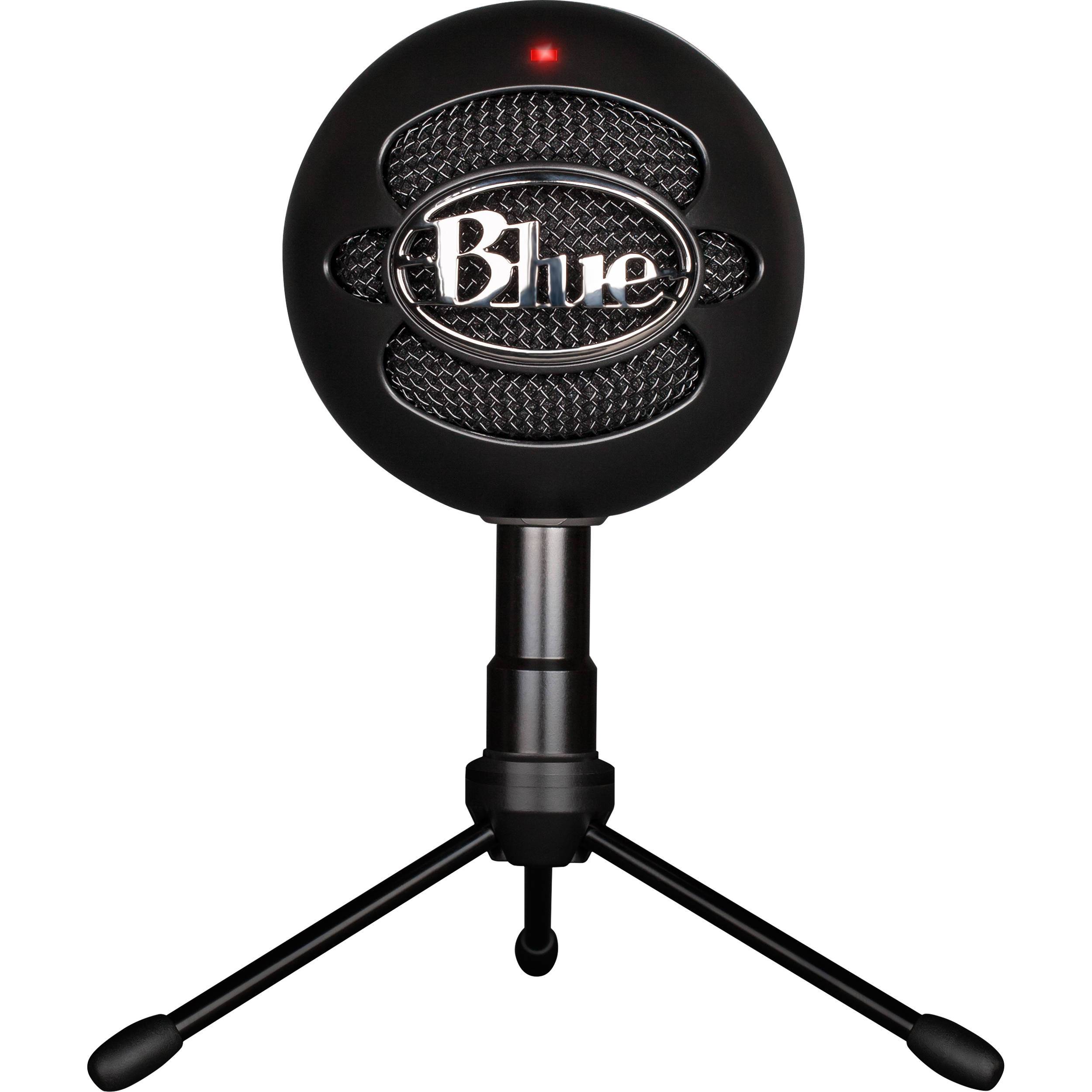 Blue Snowball Ice Black Микрофон USB, студийный конденсаторный купить в  интернет-магазине 3tone.me