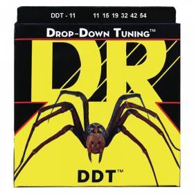 Набор струн для 6-струнной электрогитары DR. DDT-11-54 Drop Down Tuning