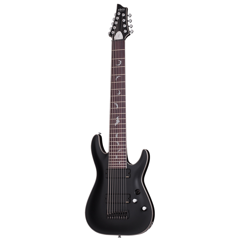 SCHECTER DAMIEN PLATINUM-9 SBK Электрогитара, 9 струн, 24 лада