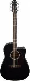 Гитара электроакустическая FENDER CD-140SCE Dreadnought Black