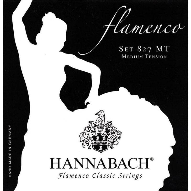 Набор струн для 6-струнной классической гитары Hannabach 827MT