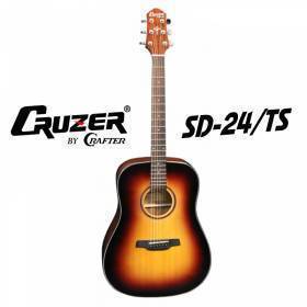 Гитара акустическая CRUZER by CRAFTER SD-24/TS