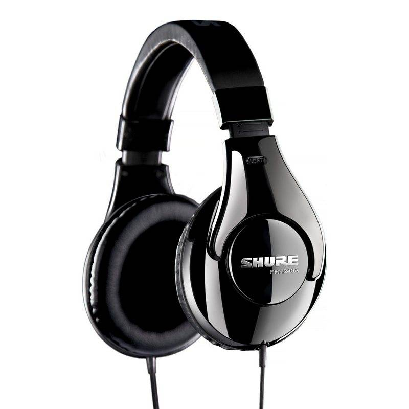 SHURE SRH240A Наушники мониторные, закрытого типа, чёрные