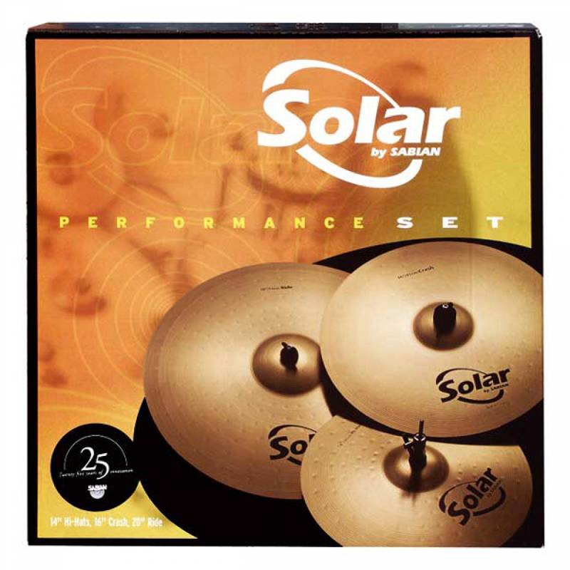 Комплект тарелок Sabian Solar Performance Set