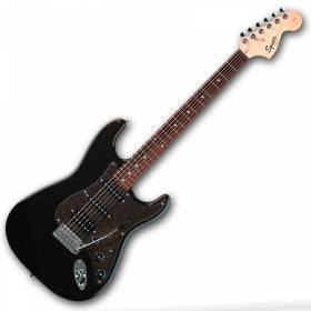 Электрогитара FENDER Squier Affinity FAT Strat® HSS RW Montego Black