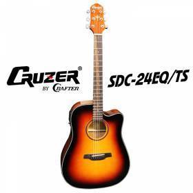 Гитара электроакустическая CRUZER by CRAFTER SDC-24EQ/TS