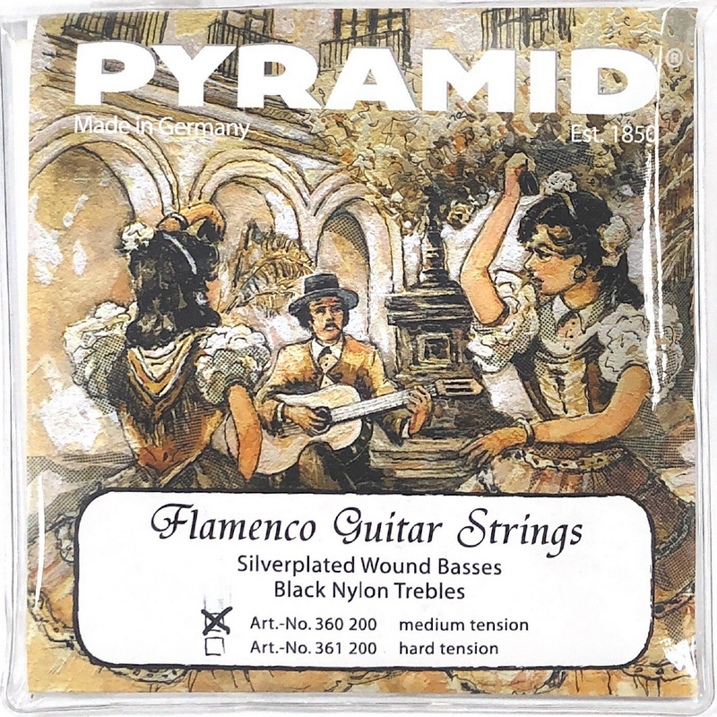 Pyramid 360 200 набор струн для классической гитары Flamenco, normal