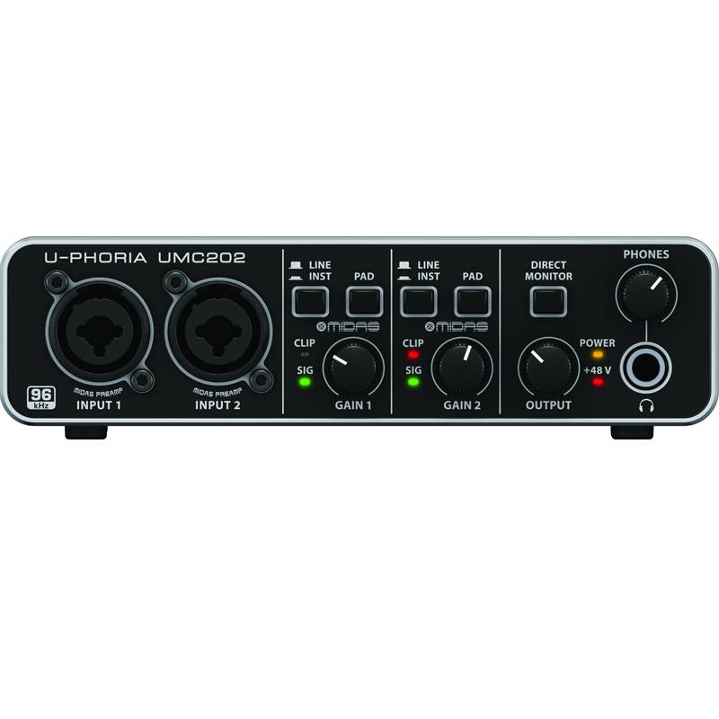 Звуковая карта BEHRINGER UMC202