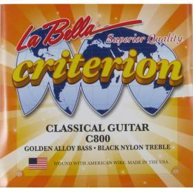 Набор струн для 6-струнной классической гитары La Bella C800