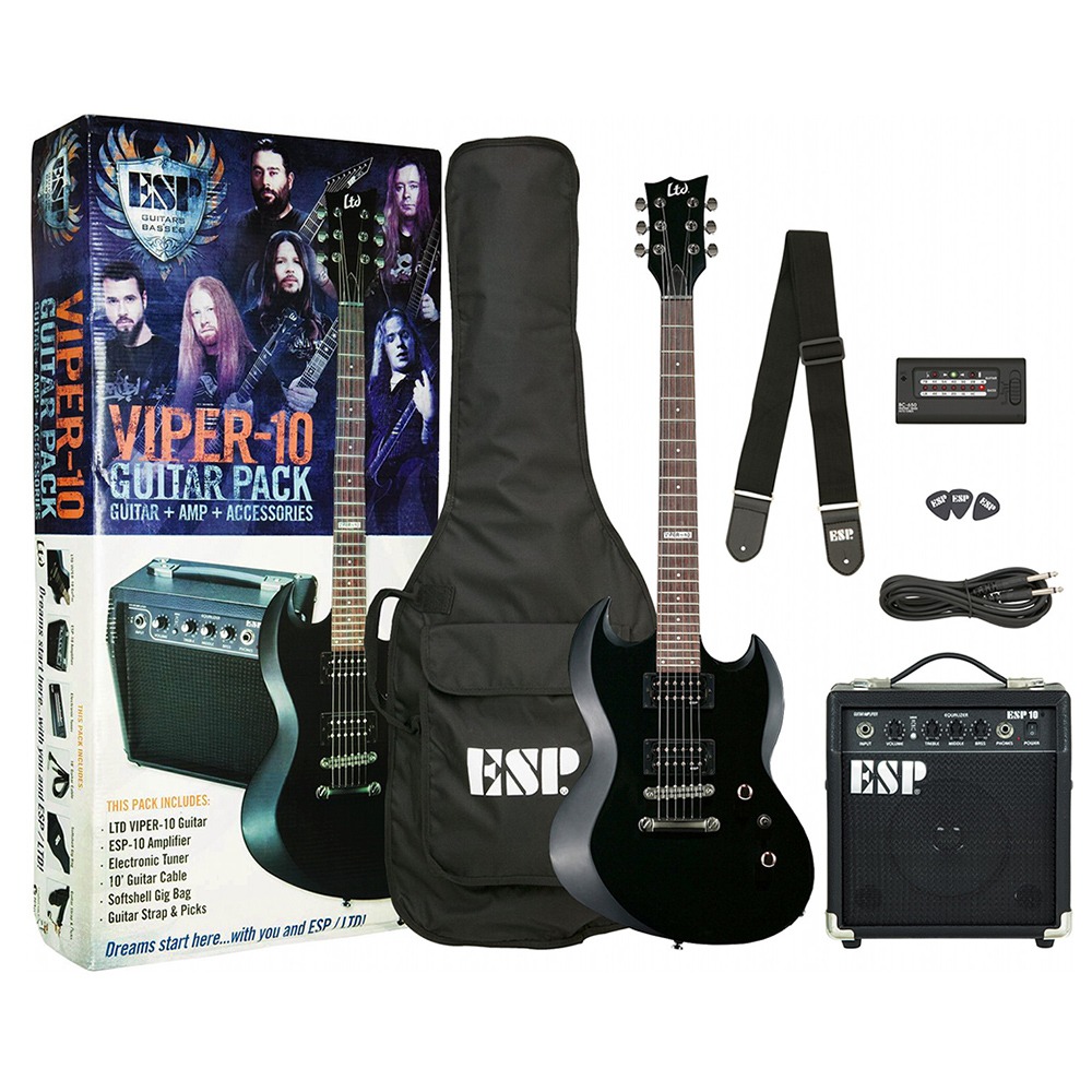 ESP LTD VIPER-PACK BLKS