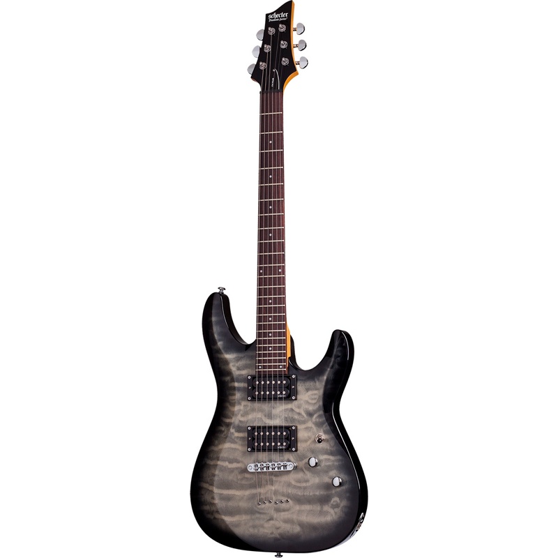 SCHECTER C-6 PLUS CB  Электрогитара, Stratocaster, цвет пепельный бёрст