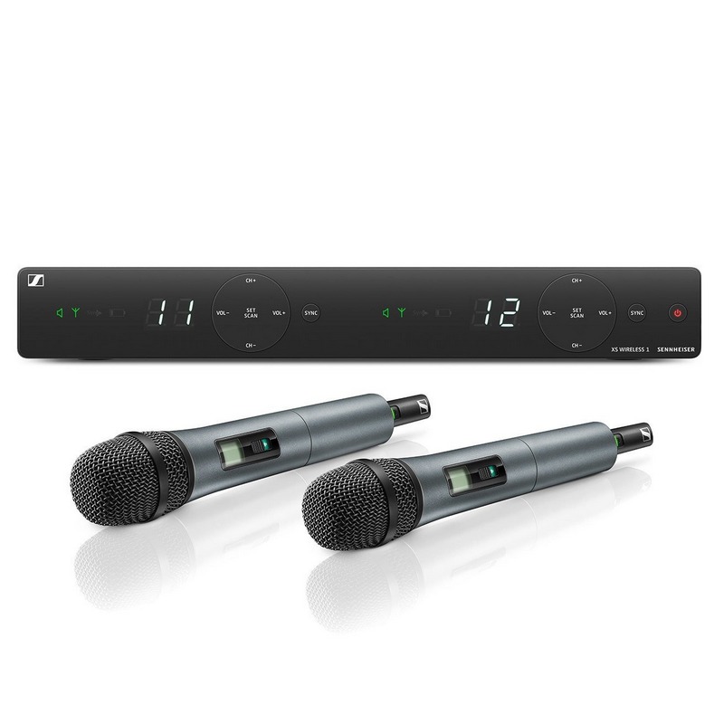 Sennheiser XSW 1-825 DUAL-A радиосистема вокальная с двумя ручными передатчиками