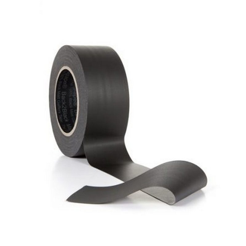 MagTape® Back2Black Лента монтажная (Gaffer Tape) матовая, чёрная