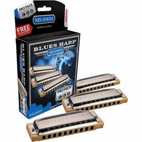 Гармошка губная Hohner M5330xp Blues Harp (набор С, G, A)