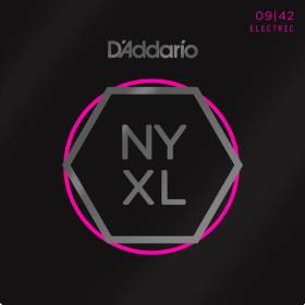 Набор струн для 6-струнной электрогитары D`ADDARIO NYXL0942