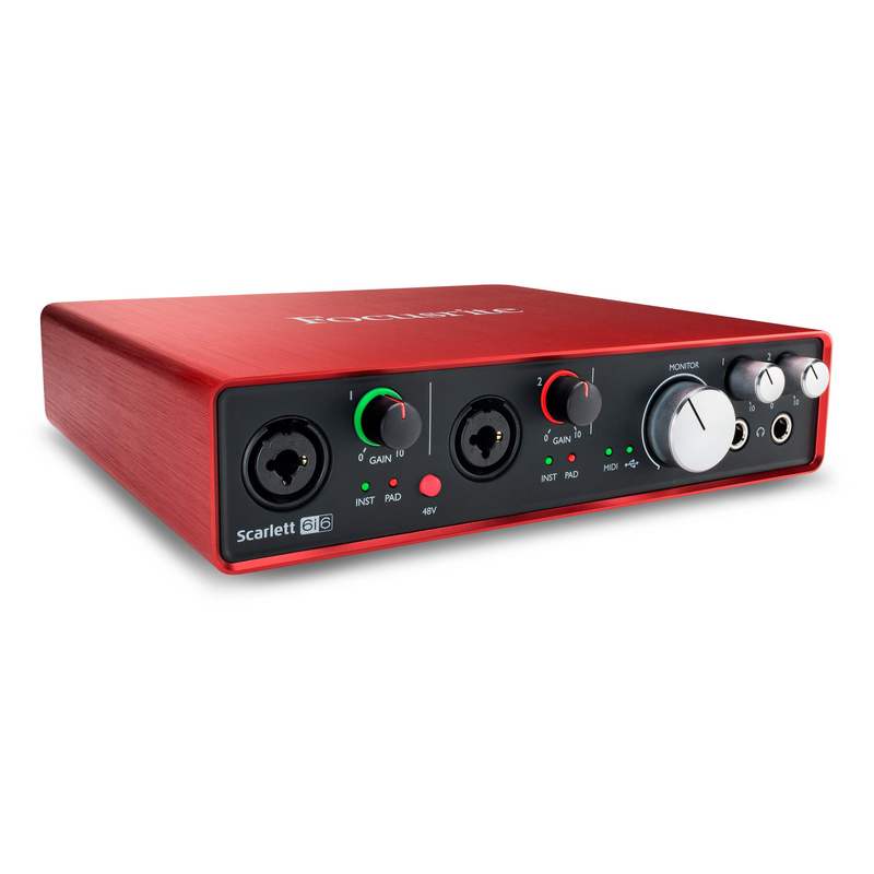 FOCUSRITE Scarlett 6i6 2nd Gen USB-аудиоинтерфейс