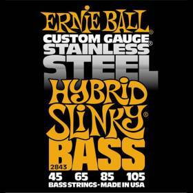 Набор струн для 4-струнной бас-гитары Ernie Ball 2843