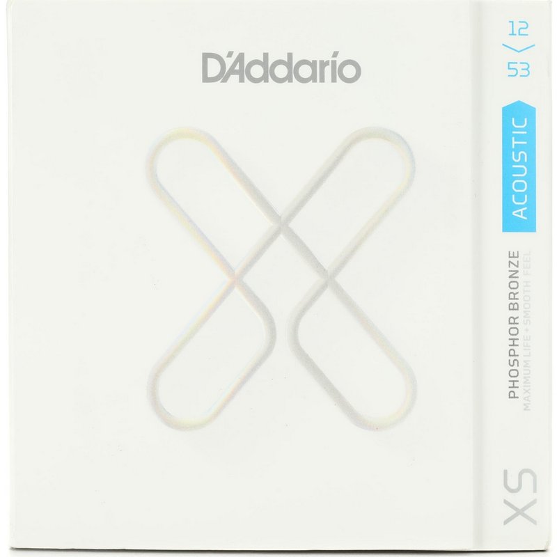 D'Addario XSAPB1253 Набор струн для 6-струнной акустической гитары, размер 12-53